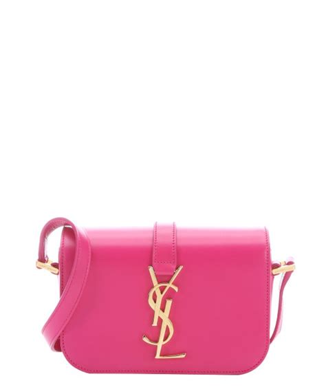 ysl lipstick fuchsia bag|Saint Laurent Double Flap Bag .